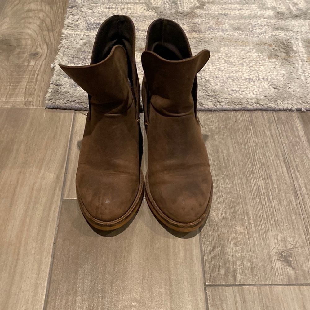 Free People Brown Booties